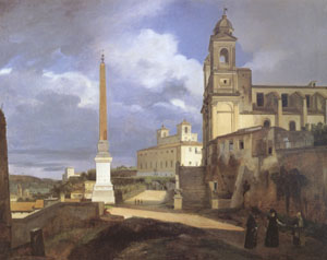 The Church of Trinita dei Monti in Rome (mk05)